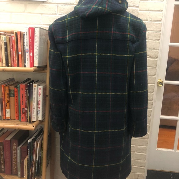 Ralph Lauren Rugby Vintage Lambs Wool Tarten Coat. - Picture 8 of 8